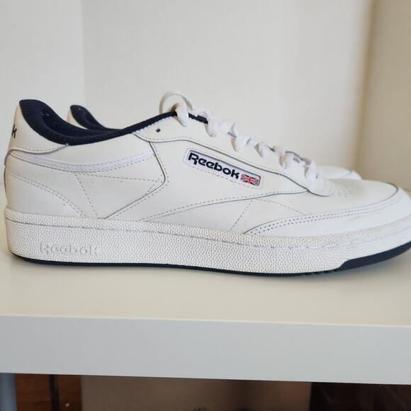 Reebok mens Club C 85,White/Sheer Grey, 12 main image 4